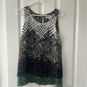 Zozo Multi-color Geometric Top